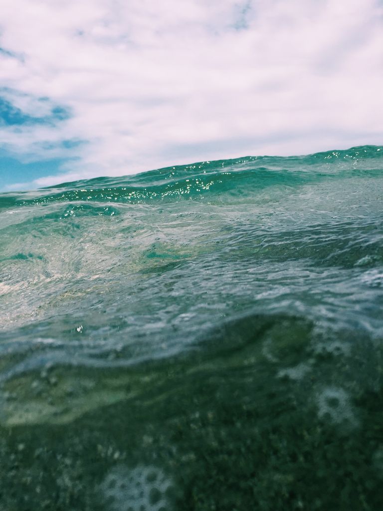 Shot of a wave